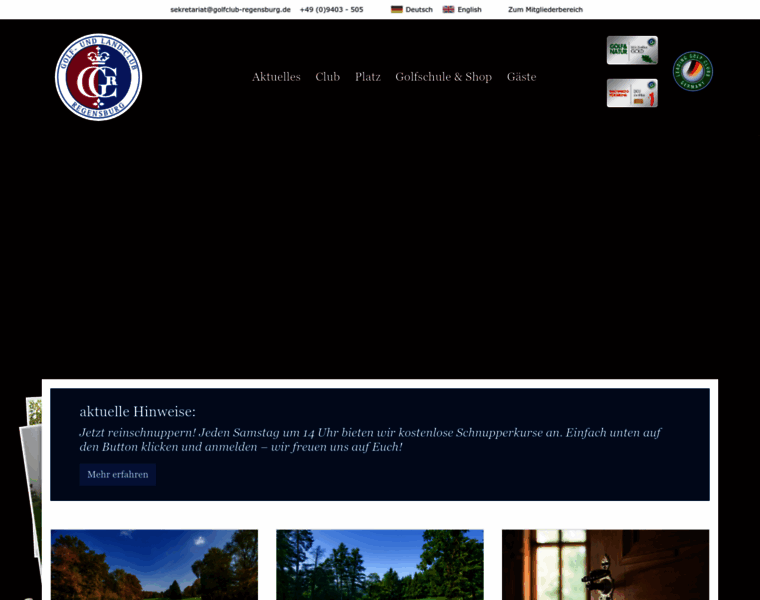 Golfclub-regensburg.de thumbnail