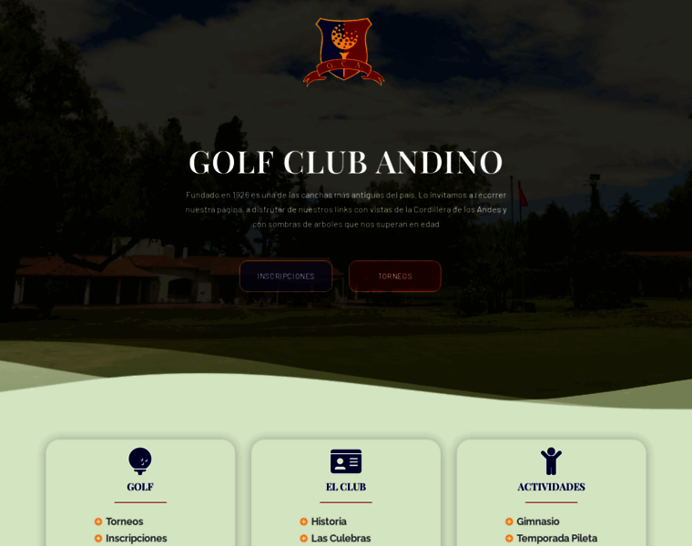 Golfclubandino.com.ar thumbnail
