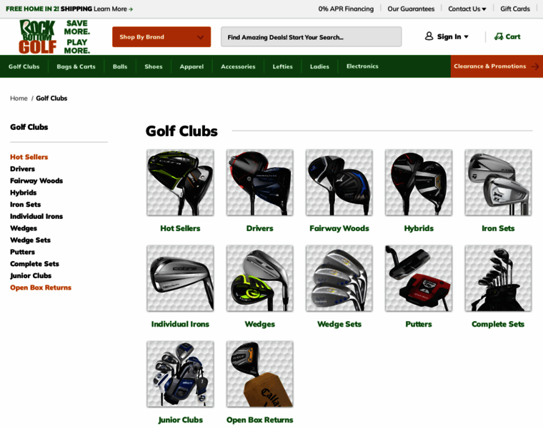 Golfclubsdirect.com thumbnail