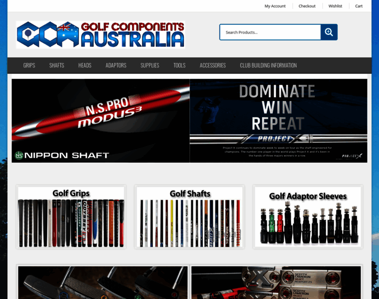 Golfcomponents.com.au thumbnail
