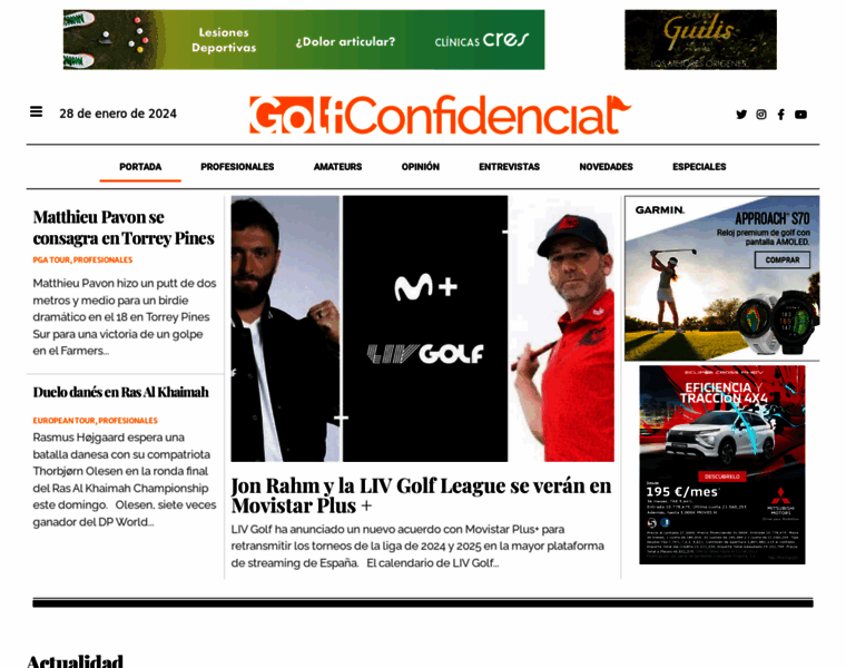 Golfconfidencial.com thumbnail