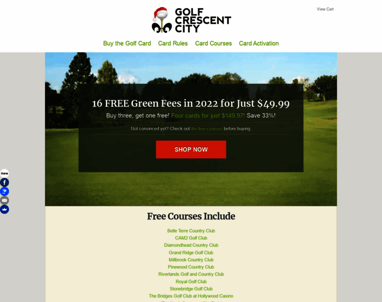 Golfcrescentcity.com thumbnail