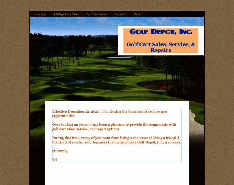 Golfdepotinc.com thumbnail