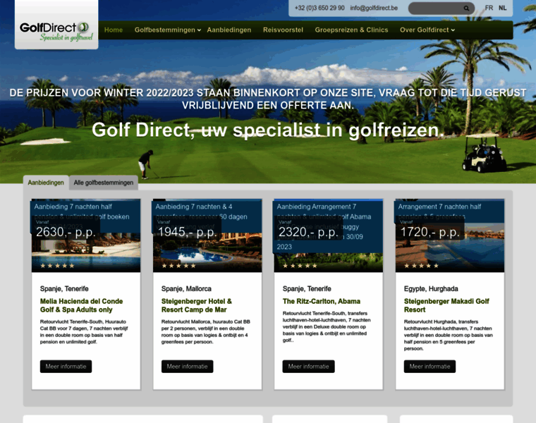 Golfdirect.be thumbnail