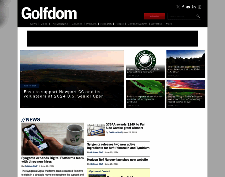 Golfdom.com thumbnail