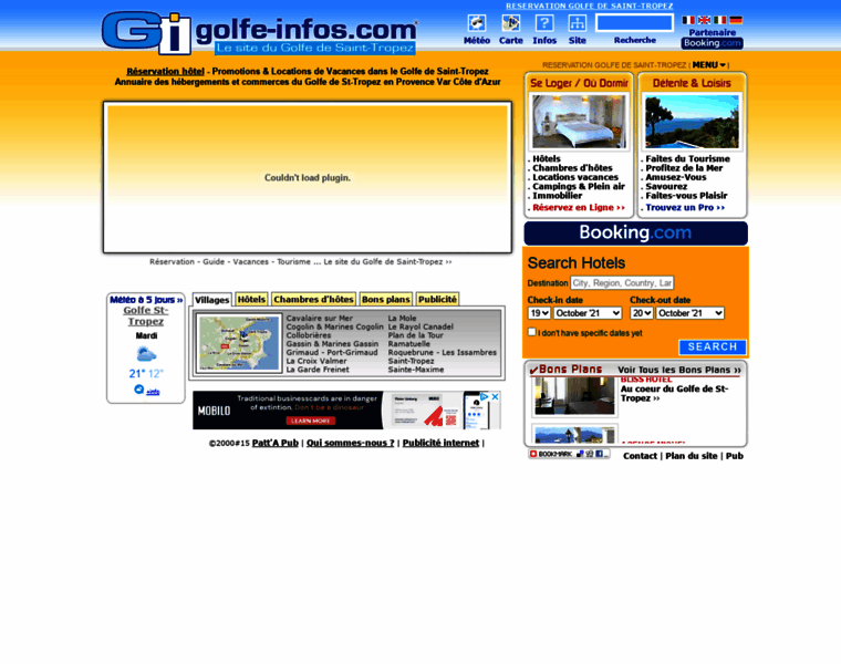 Golfe-infos.com thumbnail