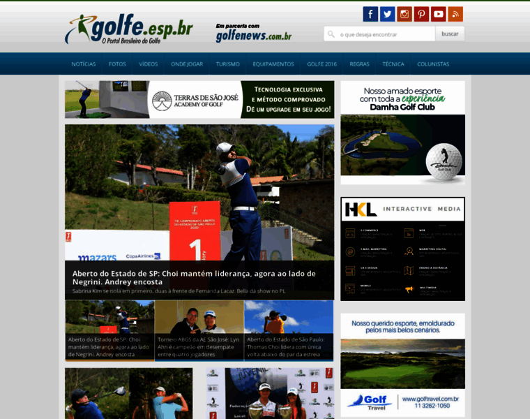 Golfenews.com.br thumbnail
