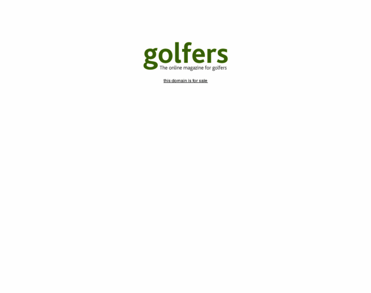Golfersmag.com thumbnail