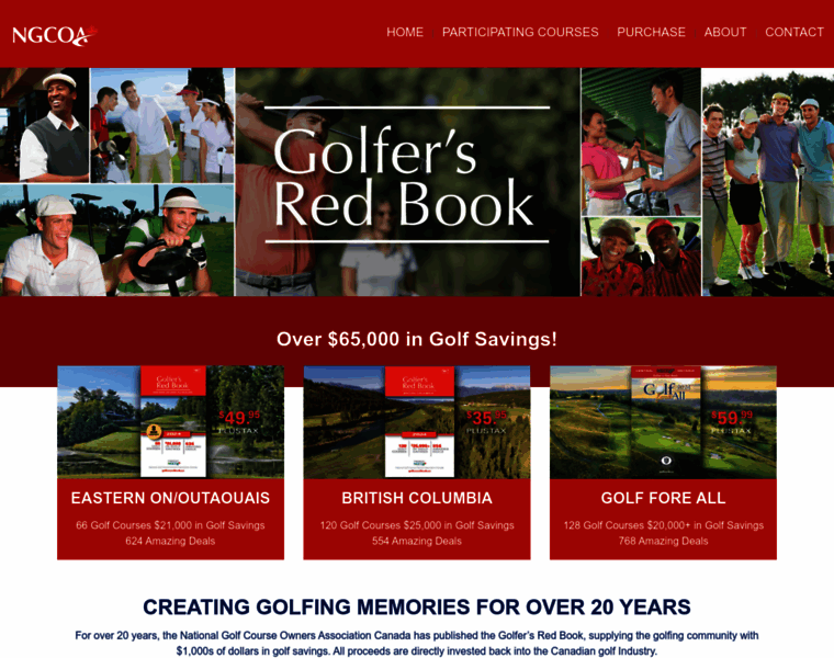 Golfersredbook.ca thumbnail