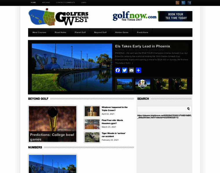 Golferswest.com thumbnail