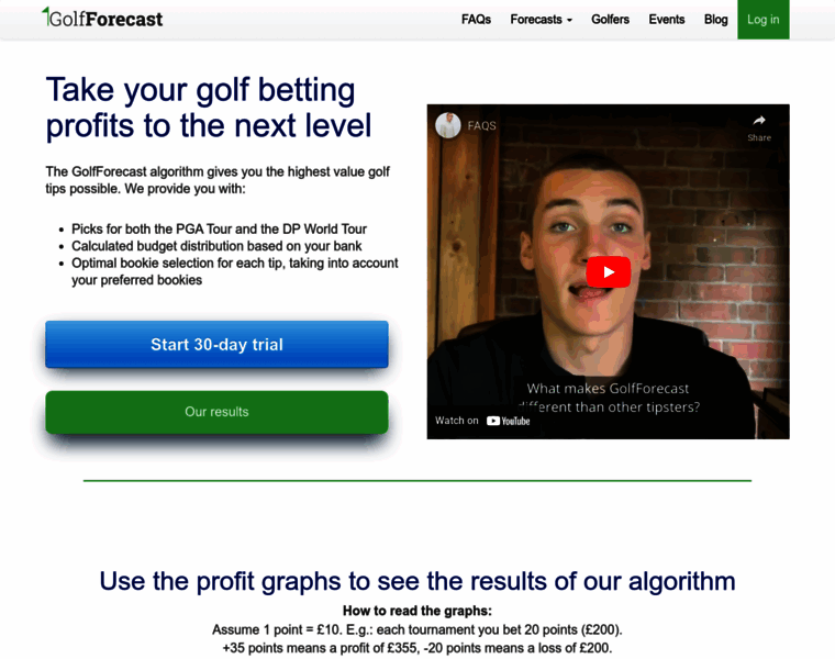 Golfforecast.co.uk thumbnail