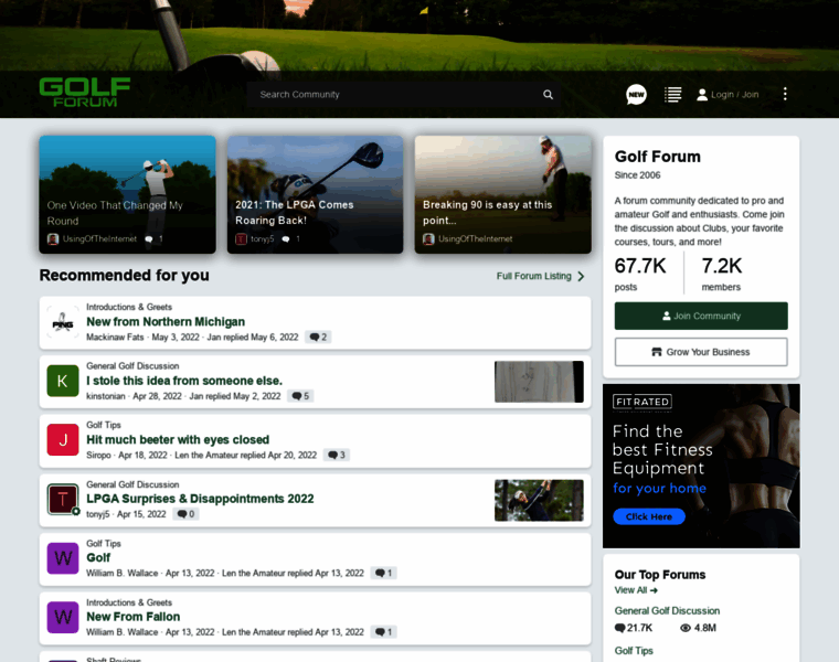 Golfforum.com thumbnail