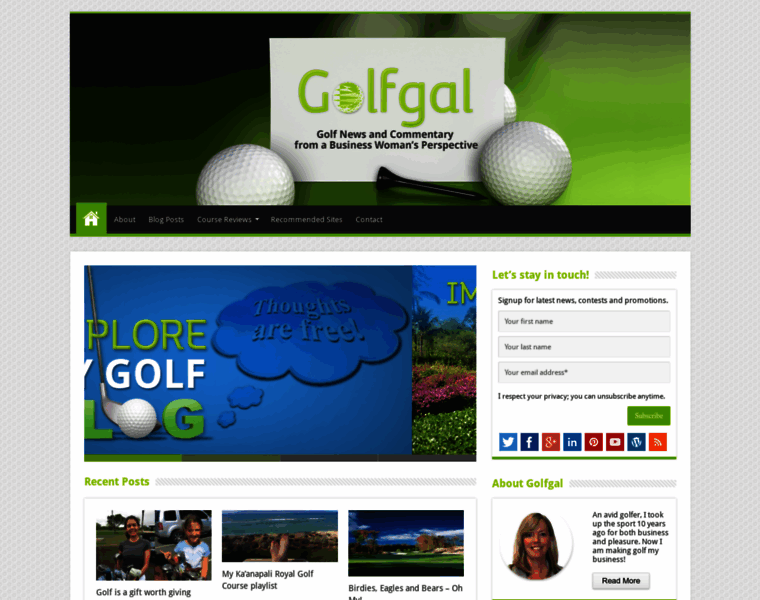 Golfgal-blog.com thumbnail