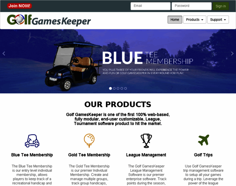 Golfgameskeeper.com thumbnail