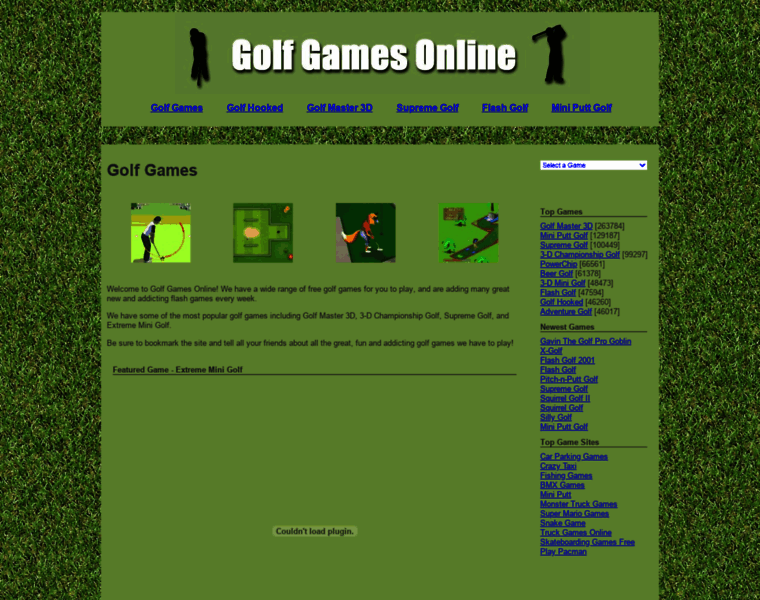 Golfgamesonline.net thumbnail