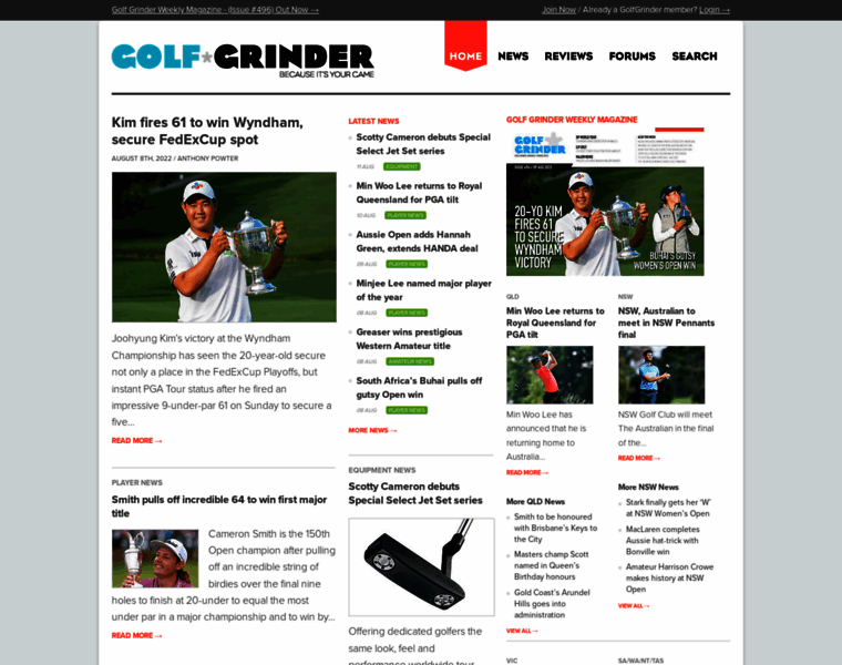 Golfgrinder.com thumbnail