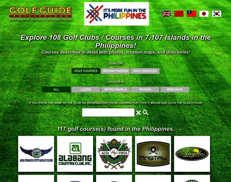 Golfguidephilippines.com thumbnail