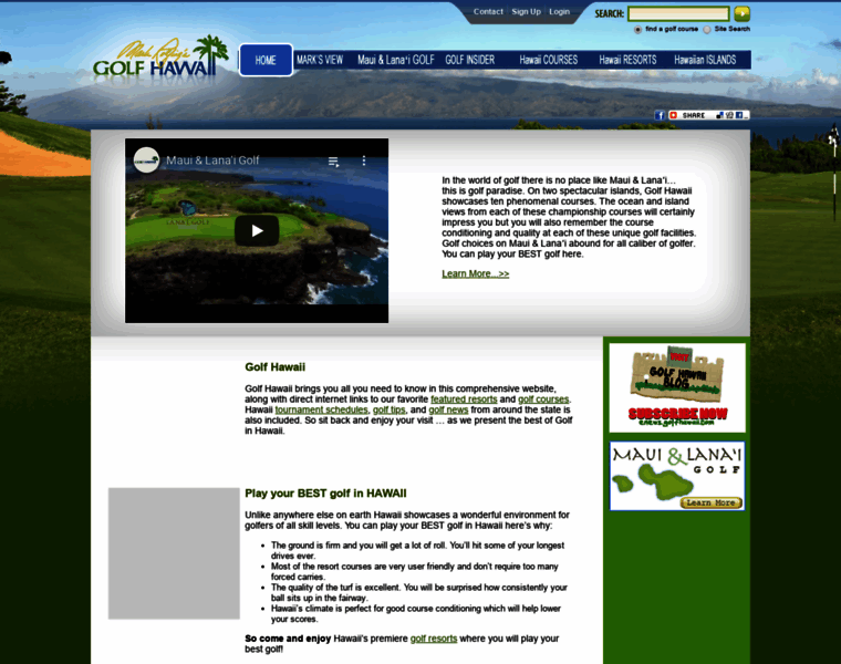 Golfhawaii.com thumbnail