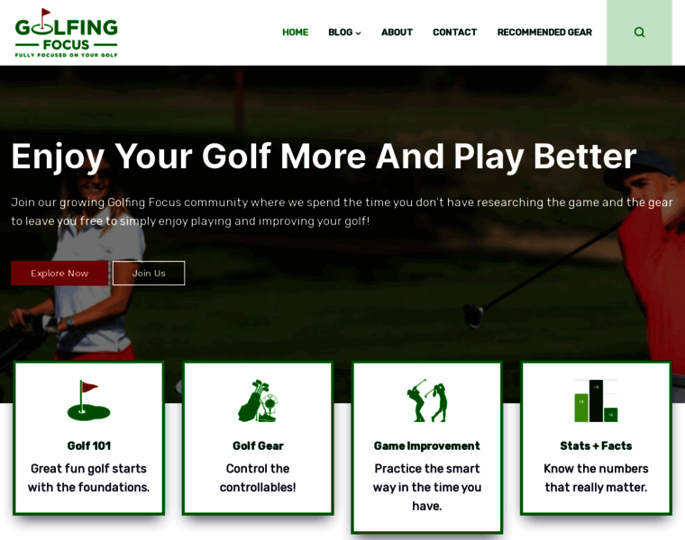 Golfingfocus.com thumbnail