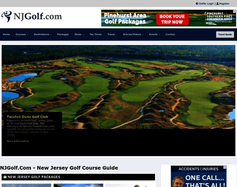 Golfingnewjersey.com thumbnail
