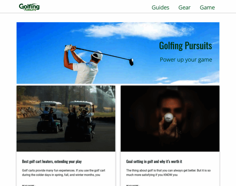 Golfingpursuits.com thumbnail