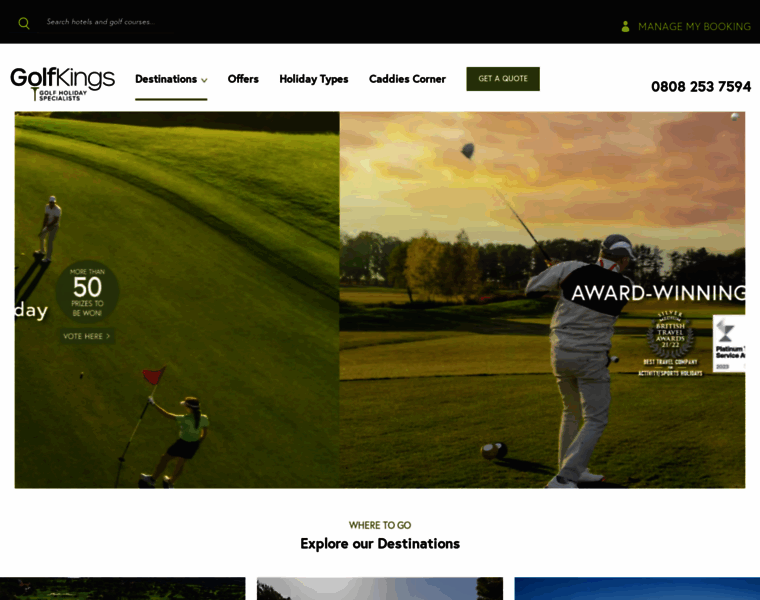 Golfkings.co.uk thumbnail