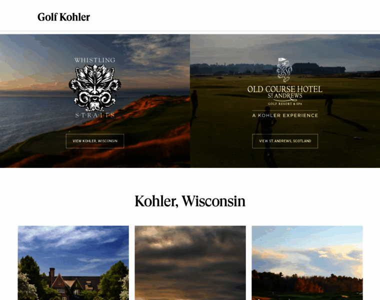 Golfkohler.com thumbnail