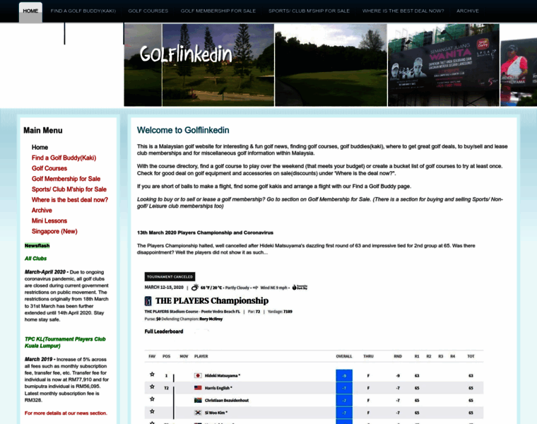 Golflinkedin.com thumbnail