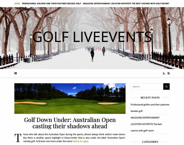 Golfliveevent.com thumbnail