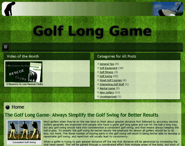 Golflonggame.com thumbnail