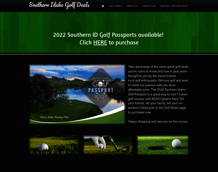 Golfmagicvalley.com thumbnail