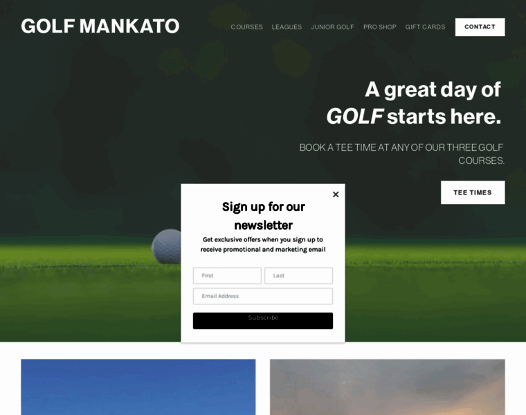 Golfmankato.com thumbnail
