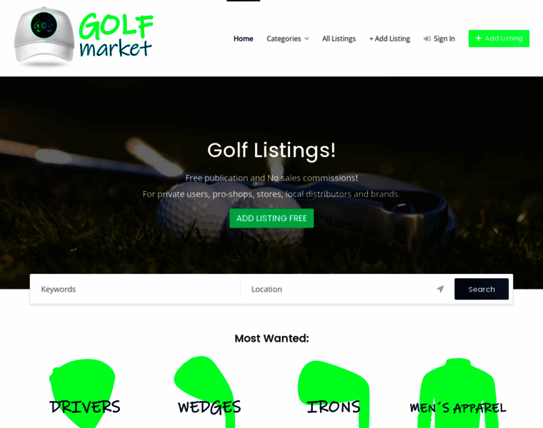 Golfmarket.us thumbnail