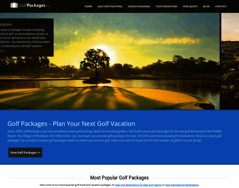 Golfpackages.com thumbnail
