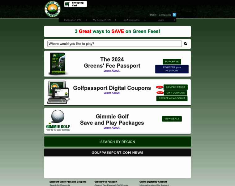 Golfpassport.com thumbnail