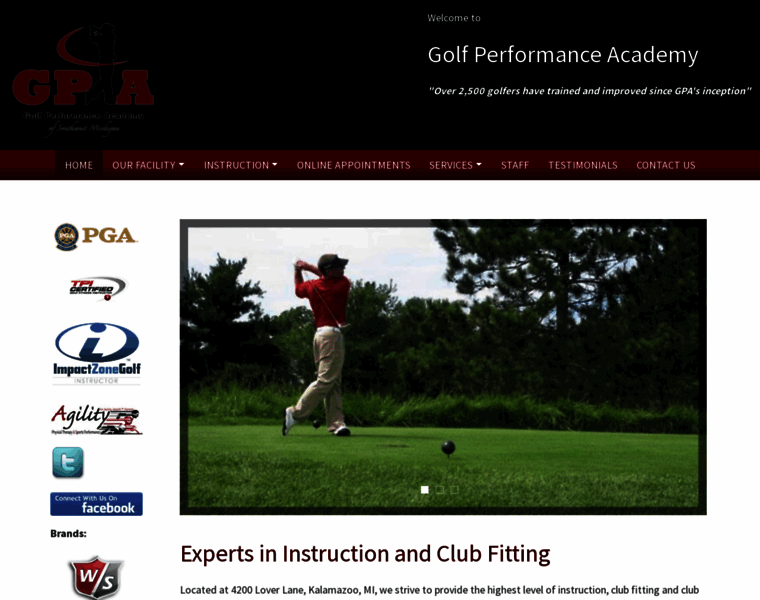 Golfperformanceacademy.com thumbnail