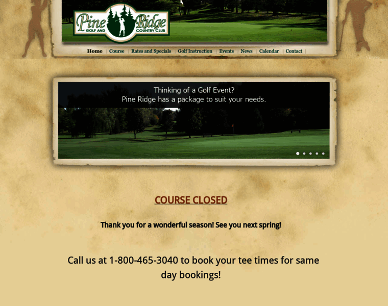 Golfpineridge.net thumbnail