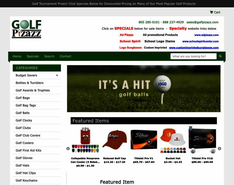 Golfpizazz.com thumbnail