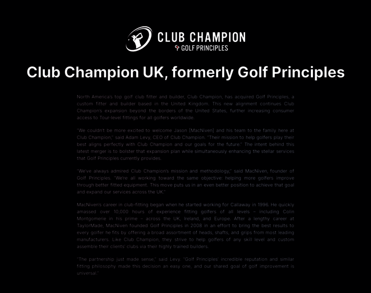 Golfprinciples.co.uk thumbnail