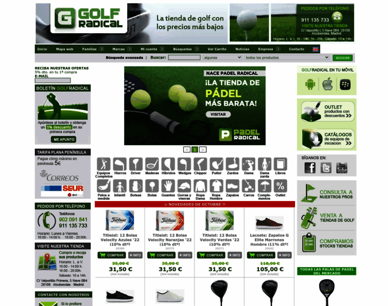 Golfradical.com thumbnail