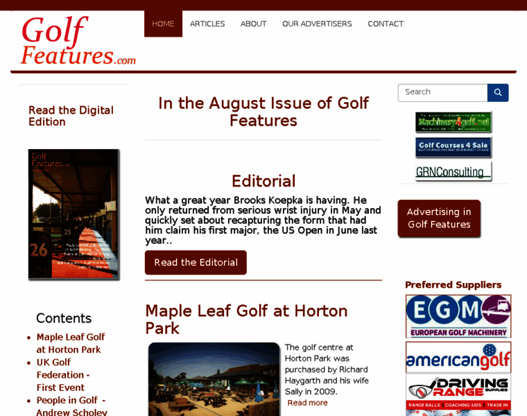 Golfrangenews.co.uk thumbnail