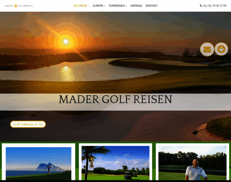 Golfreisewelten.at thumbnail