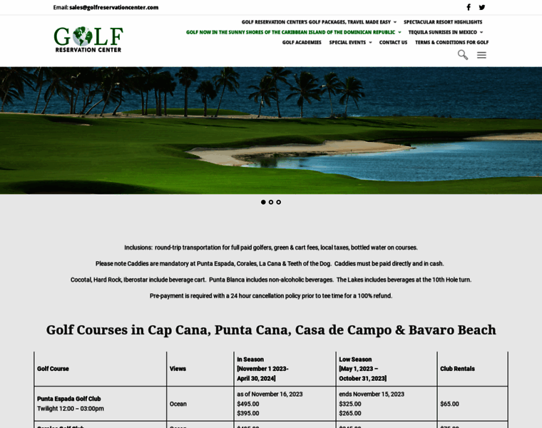 Golfreservationcenter.com thumbnail