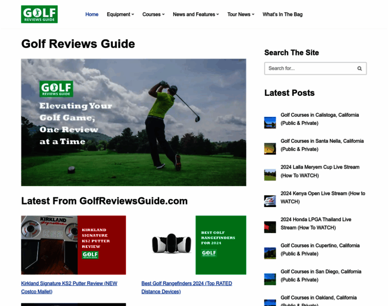 Golfreviewsguide.com thumbnail