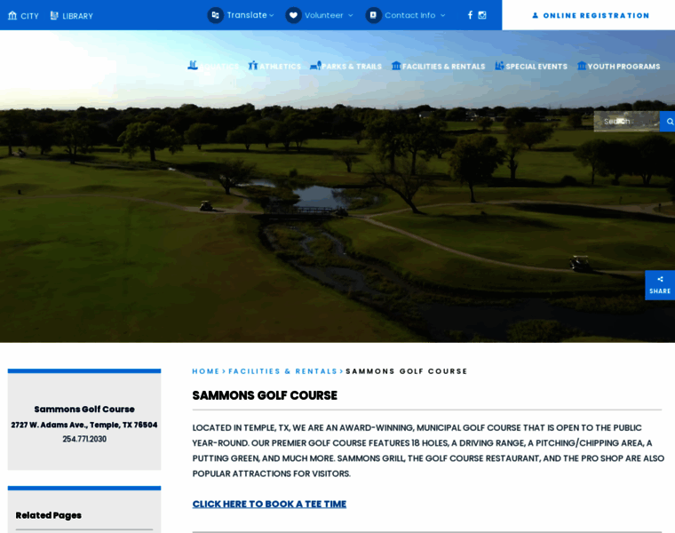 Golfsammons.com thumbnail