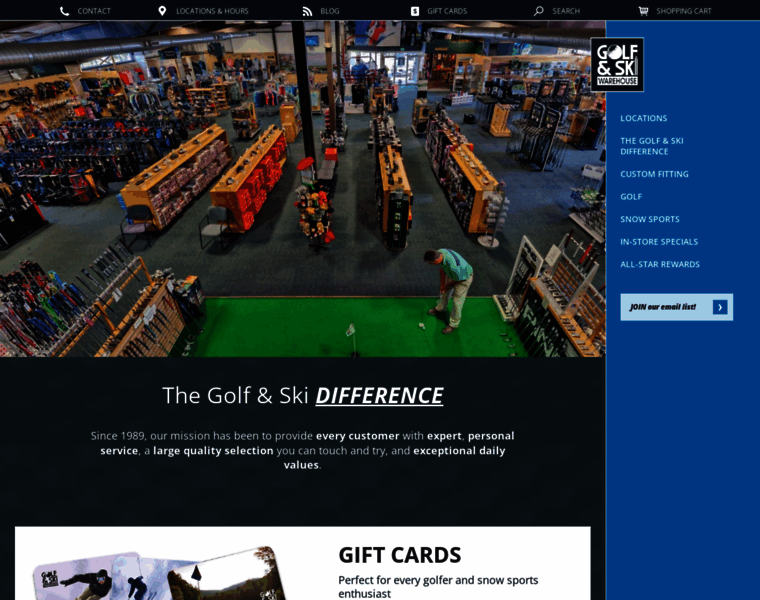 Golfskiwarehouse.com thumbnail