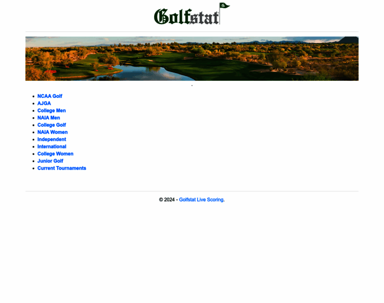 Golfstatresults.com thumbnail