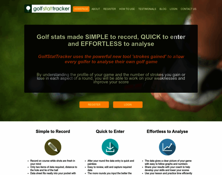 Golfstattracker.co.uk thumbnail