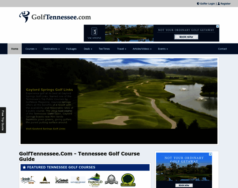 Golftennessee.com thumbnail
