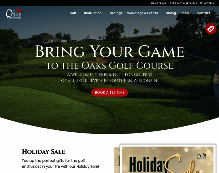 Golftheoaks.com thumbnail